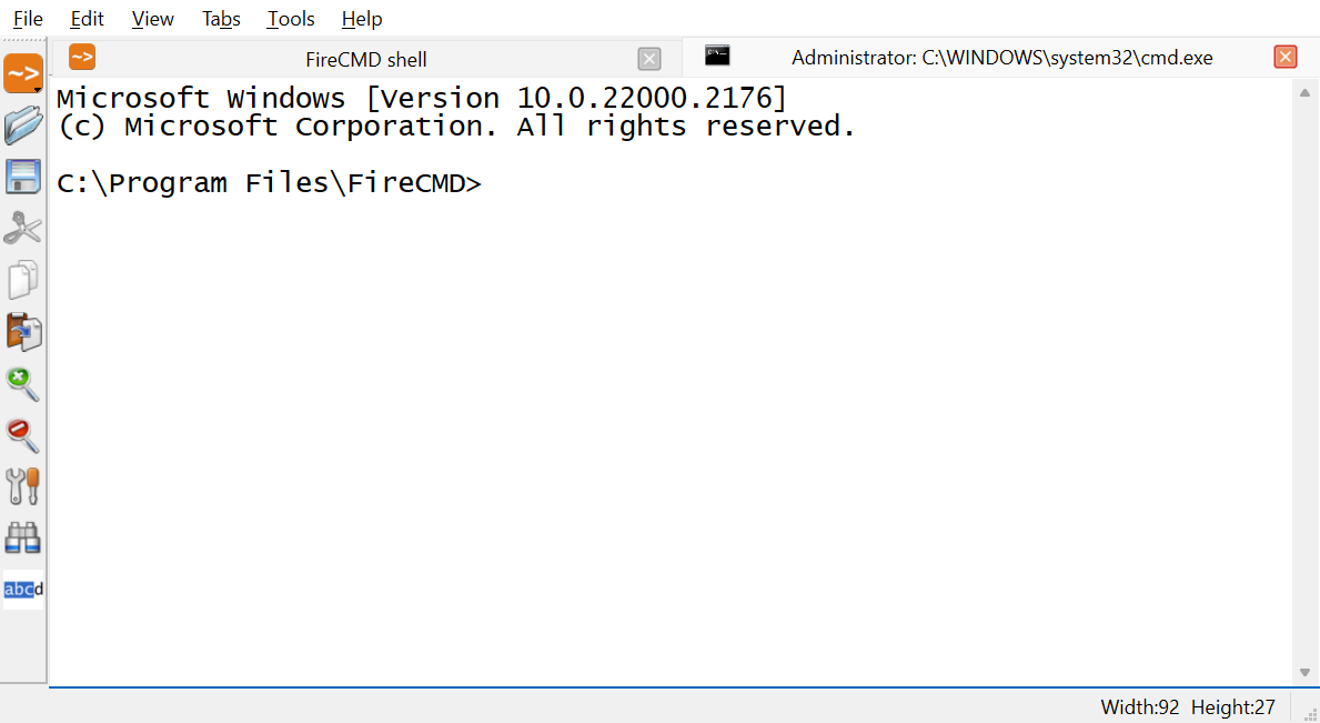 Windows 10 FireCMD full